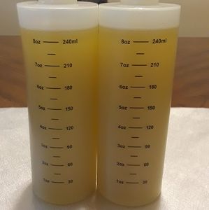 One 8oz bottle of 100% Natural Hair Oil